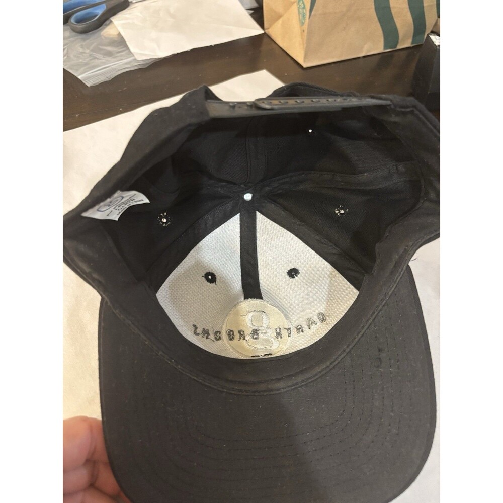 Garth Brooks World Tour Concert Cap Hat Snapback Black/Gray/White - Picture 6 of 8